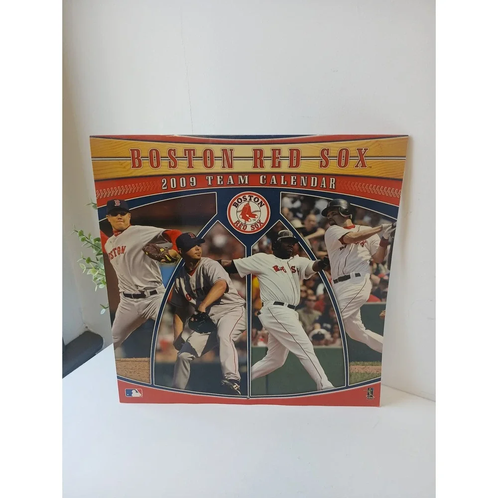 Boston Red Sox 2009 Team Calendar Turner Licensing MLB Baseball Memorabilia